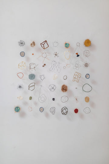 Scattered Nature XII Wall Hanging by Marian Bijlenga