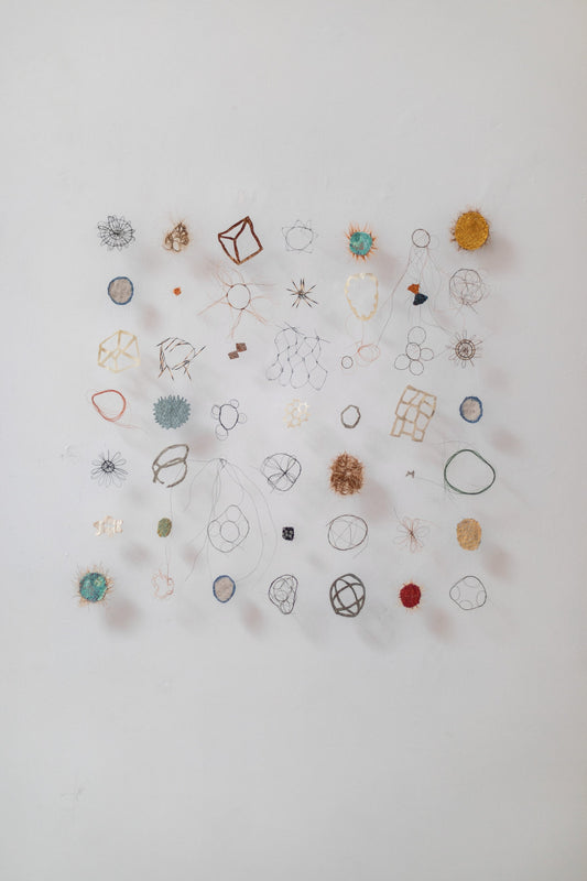 Scattered Nature XII Wall Hanging by Marian Bijlenga