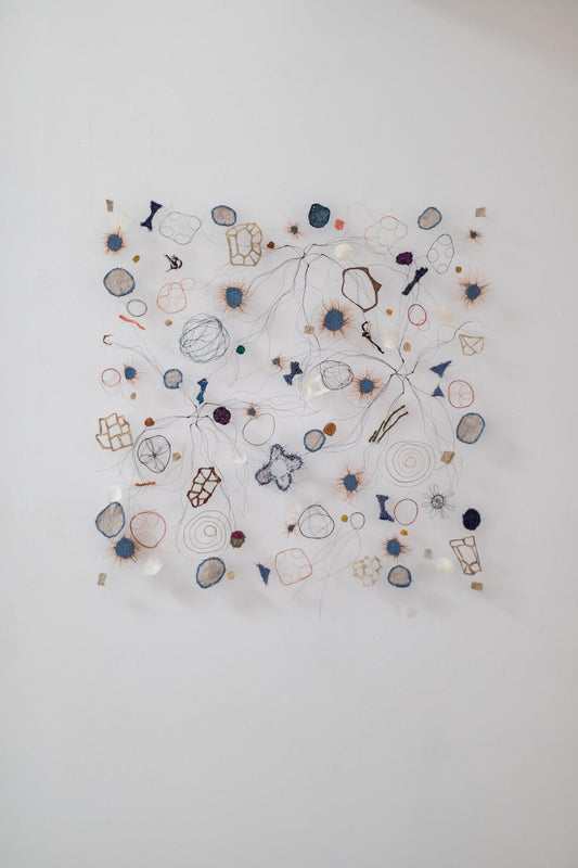 Scattered Nature XIII Wall Hanging by Marian Bijlenga
