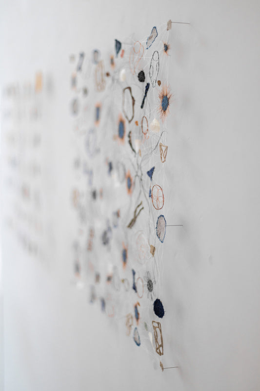 Scattered Nature XIII Wall Hanging by Marian Bijlenga