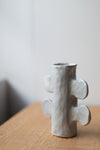 Large Grey-Blue Candlestick by Alice Johnson