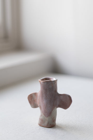 Purple Candlestick by Alice Johnson