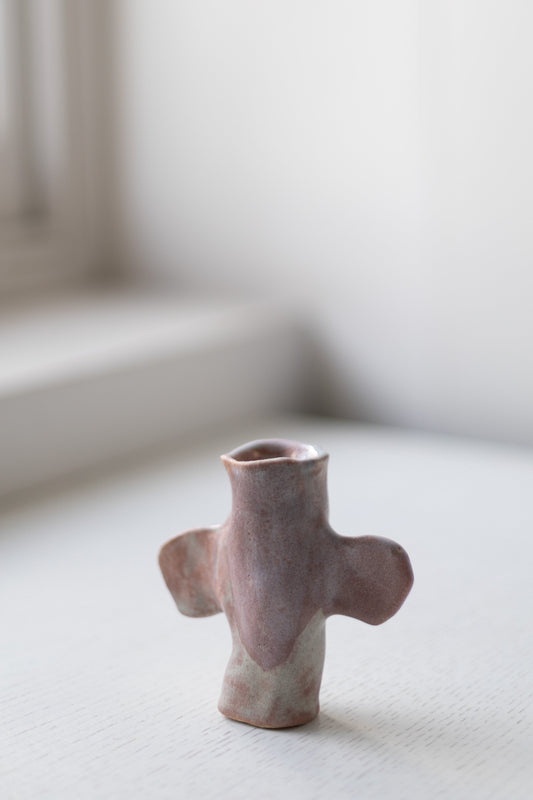 Purple Candlestick by Alice Johnson
