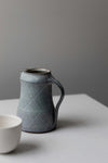 Chun & Dolomite Glazed Red Stoneware Jug with by Nicola Tassie