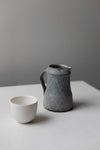Chun & Dolomite Glazed Red Stoneware Jug with by Nicola Tassie