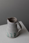 Kohiki Slip & Chun glazed Jug with Copper Decoration by Nicola Tassie