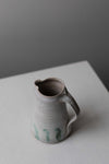 Kohiki Slip & Chun glazed Jug with Copper Decoration by Nicola Tassie