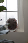Burgundy Oval by Nina Malterud
