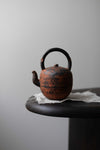 Terra-sigillata with Silver Decorations Teapot 8, by Nosan Claystudio