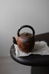 Terra-sigillata with Silver Decorations Teapot 8, by Nosan Claystudio