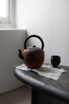 Terra-sigillata with Silver Decorations Teapot 8, by Nosan Claystudio