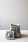 Square Green Brown Container by Paul Philp