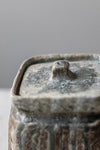 Square Green Brown Container by Paul Philp
