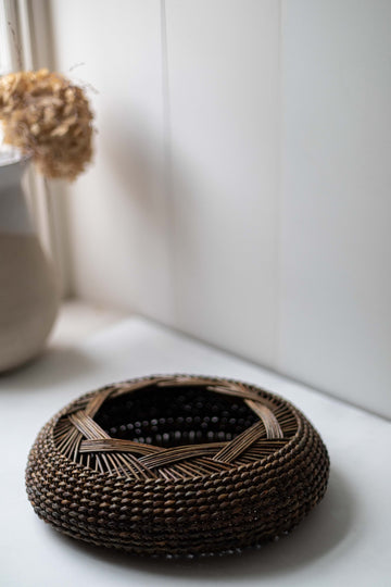 Very Large Oval Basket by Pierig Le Maillot