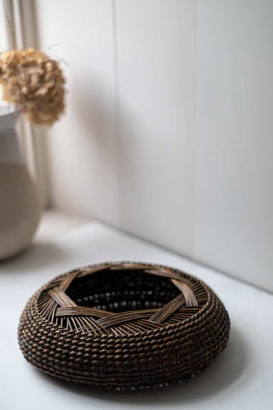 Very Large Oval Basket by Pierig Le Maillot