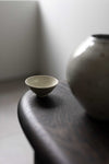 Small Glossy Glazed White Teacup, by Nosan Claystudio