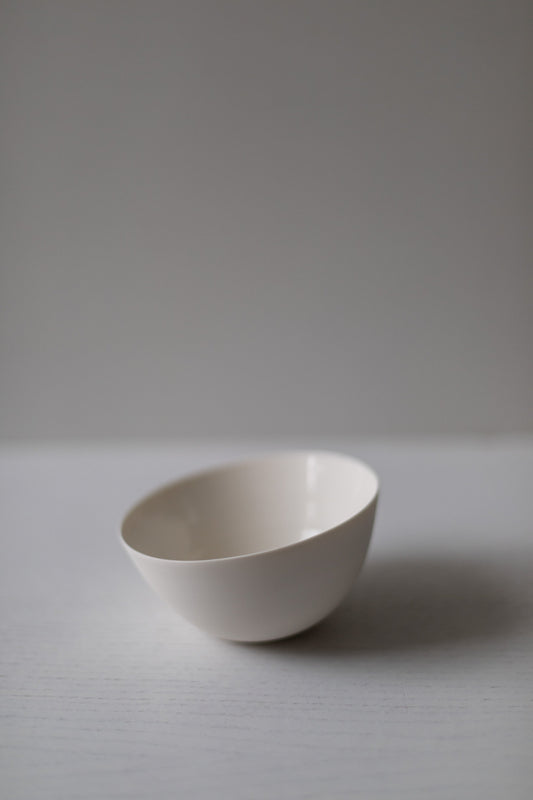 Porcelain Small Cream Bowl I by Sue Paraskeva