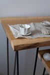 Flower Shape Porcelain Teacup with Saucer, by Nosan Claystudio