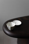 Flower Shape Porcelain Teacup with Saucer, by Nosan Claystudio