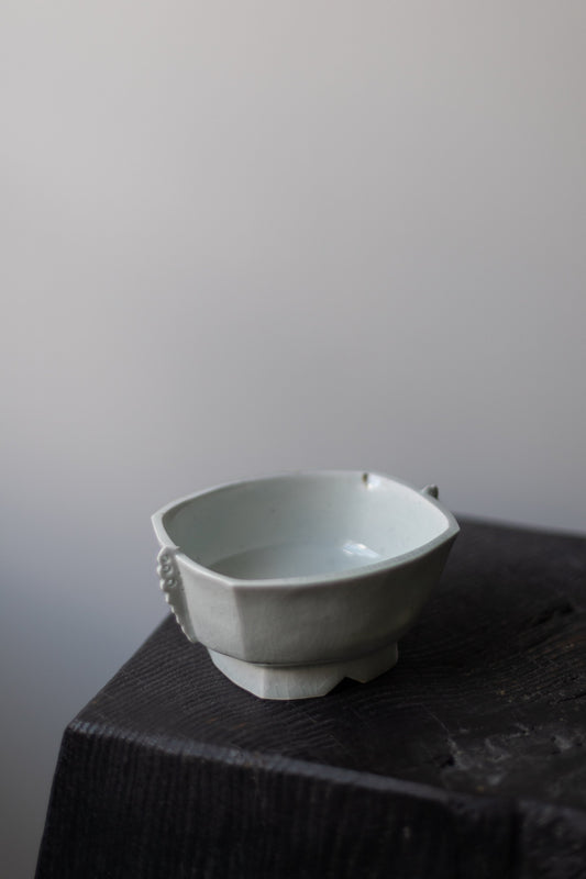 Porcelain Square Dish 10 (Medium), by Nosan Claystudio