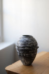 Terra-Sigillata Flower Patterned Jar 7, by Nosan Claystudio