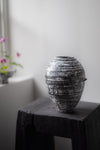 Terra-Sigillata Flower Patterned Jar 7, by Nosan Claystudio