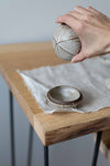 Ground Cherry Shape Tea Caddy, by Nosan Claystudio