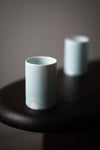 Celadon Beaker with Finger Marks I by Jae Jun Lee