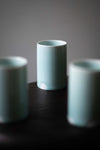 Celadon Beaker with Finger Marks I by Jae Jun Lee