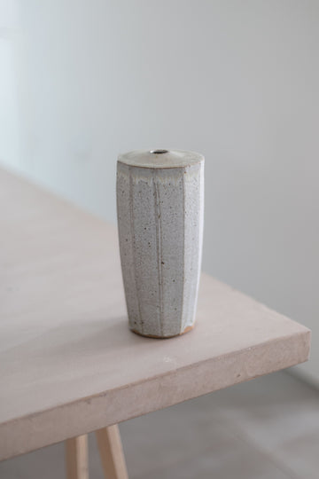 X-Large Faceted Stem Vase by Tim Lake