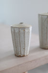 Medium Faceted Stem Vase 1 by Tim Lake