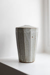 Medium Faceted Stem Vase 1 by Tim Lake