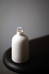White Porcelain Loopy Bottle II by Elaine Sheppard Bolt