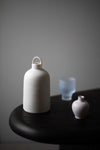 White Porcelain Loopy Bottle II by Elaine Sheppard Bolt