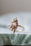 Molten Peach Sapphire Ring' by Laura Ngyou