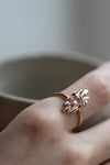 Molten Peach Sapphire Ring' by Laura Ngyou