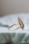 Molten Peach Sapphire Ring' by Laura Ngyou