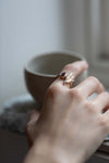Sapphire and Diamond Comet Ring' by Laura Ngyou