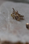 Hyphae Diamond Slice Earrings' by Laura Ngyou