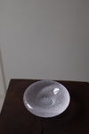 Small Glass Intaglio Hexa Bowl by Vezzini and Chen
