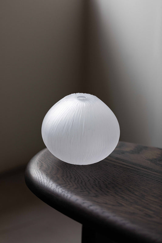 Frosted Line Vessel by Vezzini and Chen