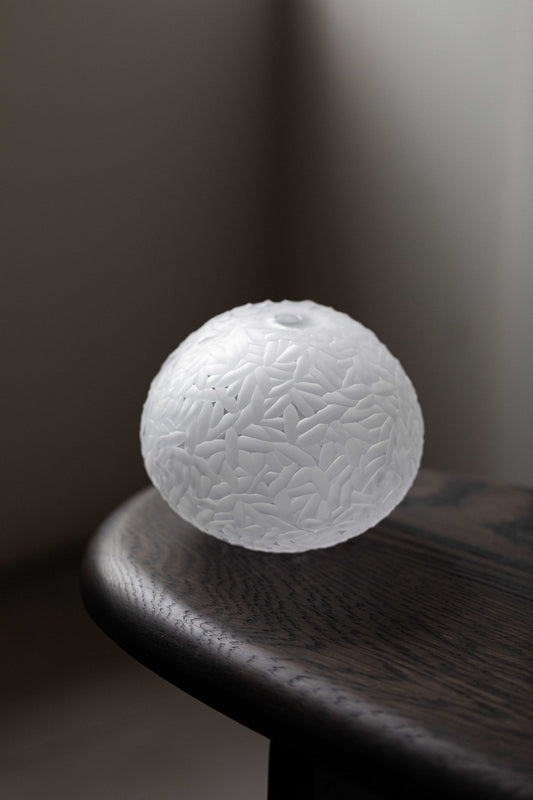 Frosted Petal Vessel by Vezzini and Chen