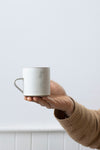Cylindrical Cup in Cloud White, by Borja Moronta