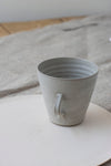 Flared Cup in Feather Grey, by Borja Moronta