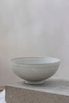 Footed Bowl in Pearl Grey, by Borja Moronta