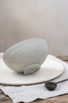 Footed Bowl in Pearl Grey, by Borja Moronta