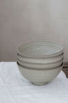 Footed Bowl in Pearl Grey, by Borja Moronta