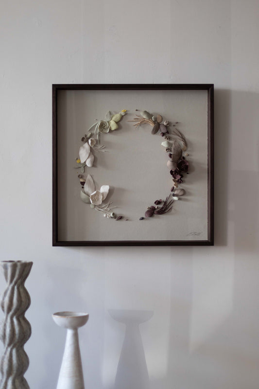 Hellebore Round by Elaine Sheppard Bolt
