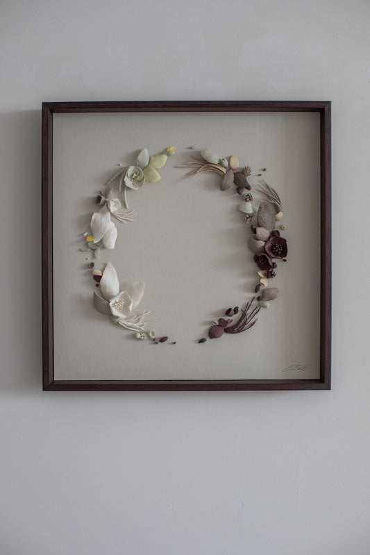 Hellebore Round by Elaine Sheppard Bolt