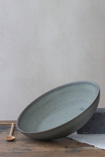 Pasta Bowl in Moss Green, by Borja Moronta